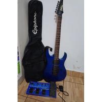 Guitarra Electrica Ibanez Gio Grg270 Con Pedalera Zoom Gfx-3, usado segunda mano  Perú 