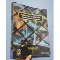 Libro Ecuaciones Diferenciales Con Aplicaciones Dennis Zill segunda mano  Perú 
