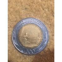 Moneda Vintage 1987 Italia 500 Liras. Quirinal. segunda mano  Perú 