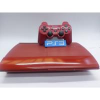Sony Playstation 3 Ps3 Super Slim 500gb Color Rojo, usado segunda mano  Perú 