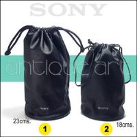 A64 Funda Estuche Sony Original Case For Lens 23 - 18cms.    segunda mano  Perú 