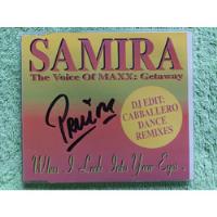 Eam Cd Maxi Single Samira When I Look Into Your Eyes 1995  segunda mano  Perú 