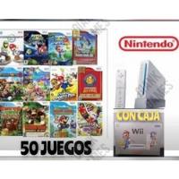 Nintendo Wii + 35 Juegos Todos Los Marios Zelda Sonic Luigi , usado segunda mano  Perú 