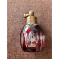8a Antiguo Perfumero  De Cristal Con Bronce 7 Cm segunda mano  Perú 