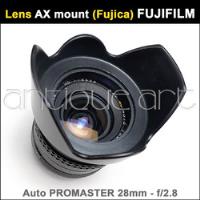 A64 Lente Promaster 28mm F2.8 Ax Mount Fujifilm Fujica segunda mano  Perú 