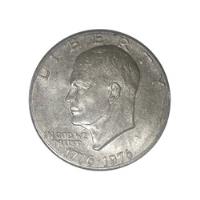 1 Dólar 1976 Liberty In God We Trust Eisenhower Pluribus Unu, usado segunda mano  Perú 