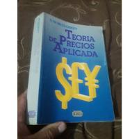 Libro Teoría De Precios Aplicada Mccloskey segunda mano  Perú 