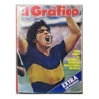 El Grafico N° 3203 - Debut En Boca De Maradona-coleccionable segunda mano  Perú 