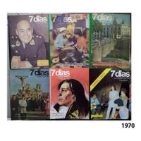 Revista 7 Dias - Peru -1970 - 71 - 72 - 73 ( Precio X 03 Und segunda mano  Perú 