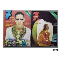 Revista 7 Dias - Peru -1974 - 75 - 76 - 77... Precio X 3 Und segunda mano  Perú 