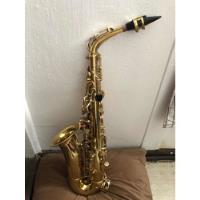 Saxofón Alto - Marca California, usado segunda mano  Perú 