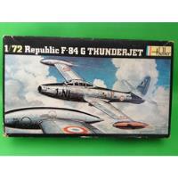 Usado, Avion Republic F-84g Thunderjet Heller Model Kit 1/72 Empmqt segunda mano  Perú 
