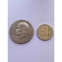 Moneda De 1 Dollar De Usa Del Año 1977 segunda mano  Perú 