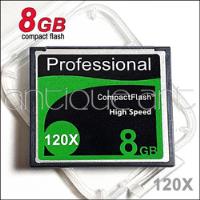 A64 Tarjeta Cf Memoria 8gb Compact Flash Memory Card Sandisk, usado segunda mano  Perú 