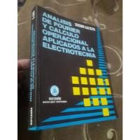 Libro Análisis De Fourier Aplicados A La Electrotecnia Ras segunda mano  Perú 