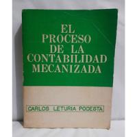 Carlos Leturia Podesta - Contabilidad Mecanizada 1980 segunda mano  Perú 