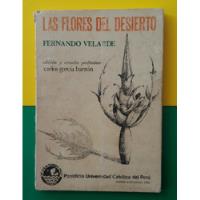 Usado, Fernando Velarde - Las Flores Del Desierto 1982 segunda mano  Perú 