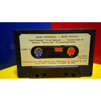 Cassette Soda Estéreo - Nada Personal Solo Cassette segunda mano  Perú 
