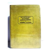 Usado, Diccionario Alemán Español - Emilio Martinez Amador 1955 segunda mano  Perú 