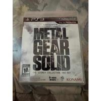 Metal Gear Solid The Legacy Collection Ps3 segunda mano  Perú 