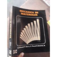 Libro Mecánica De Materiales Beer Johnston  segunda mano  Perú 