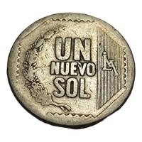 Moneda,1 Nuevo Sol,2002,colección,numismática segunda mano  Perú 