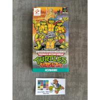 Turtles In Time Juego Snes Super Nintendo Tortugas Ninja  segunda mano  Perú 
