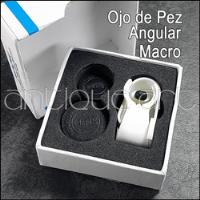 A64 Lente Mpow Ojo De Pez Gran Angular Macro Celular iPhone segunda mano  Perú 