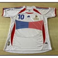 Camiseta Retro Zidane Seleccion Francia Copa Del Muindo 2006 segunda mano  Perú 