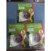 Libro Matemática Y Razonamiento  Coveñas 5° Secundaria  segunda mano  Perú 