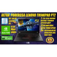Laptop Lenovo Thinkpad P72 Intel Xeon 5.0 Ghz Quadro P5200 segunda mano  Perú 