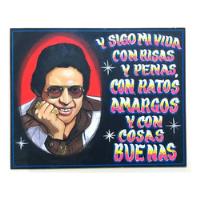 Héctor Lavoe Salsa Cuadro Pintura Firmado Por Artista  segunda mano  Perú 