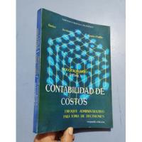 Libro Solucionario De Contabilidad De Costos Backer segunda mano  Perú 