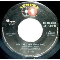 Single 45 Whitney Houston - How I Will Know 1986 Iempsa segunda mano  Perú 