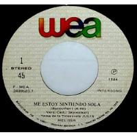 Single 45 Melissa - Me Estoy Sintiendo Sola + Paso Tu Tiempo segunda mano  Perú 