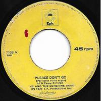 Single 45 Kc & The Sunshine Band- Please Don't Go 1979 segunda mano  Perú 