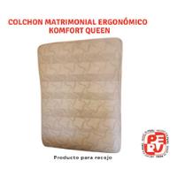 Usado, Colchón Matrimonial Ergonómico Komfort Queen segunda mano  Perú 