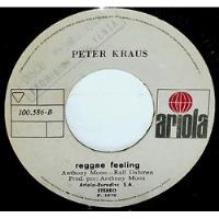 Single 45 Peter Krauss - Reggae Feeling + Hi Lili Hi Lo 1979 segunda mano  Perú 
