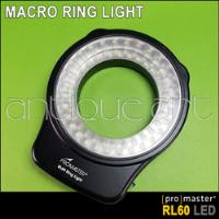 A64 Ring Light Led Rl60 Macro Para Camara Digital Foto Video, usado segunda mano  Perú 