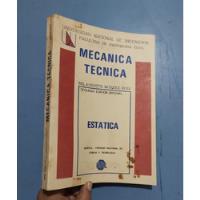 Libro Mecánica Técnica  Estatica Vasquez Vera, usado segunda mano  Perú 
