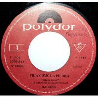 Single 45 Rainbow - Stone Cold + Rock Fever 1982 Polydor segunda mano  Perú 