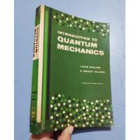 Libro  Mecánica Cuántica Pauling Wilson segunda mano  Perú 