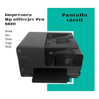 Impresora Multifunción Hp Officejet Pro 8610  segunda mano  Perú 