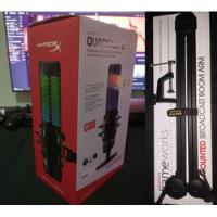 Micrófono Hyperx Quadcast S + Brazo segunda mano  Perú 
