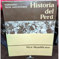 Historia Del Perú Republicano Fernando Silva Santisteban segunda mano  Perú 