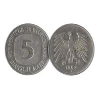 Dante42 Moneda Alemania 5 Markos 1993, usado segunda mano  Perú 