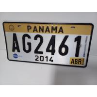 7k Placa De Rodaje Carro Auto Panamá Original Colección  segunda mano  Perú 