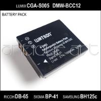 A64 Bateria Cga-s005 Lumix Bh125 Samsung Db-65 Ricoh Np-70 segunda mano  Perú 