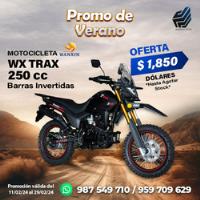 Motocicleta Wanxin Trax 250 Barras Invertidas 0klm 2024 segunda mano  Perú 