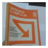 Libro Variable Compleja Fondo Educativo Hauser, usado segunda mano  Perú 